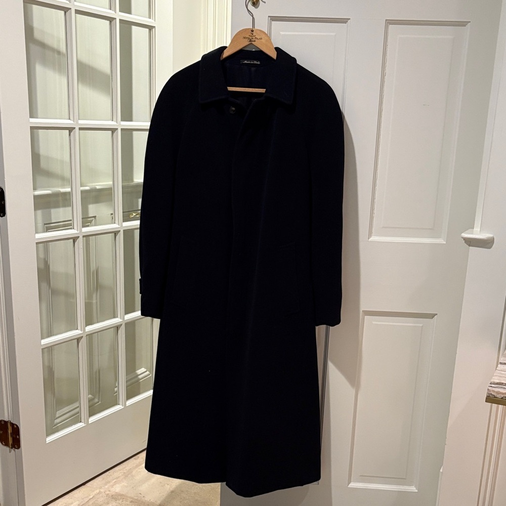Elegant Black Long Coat